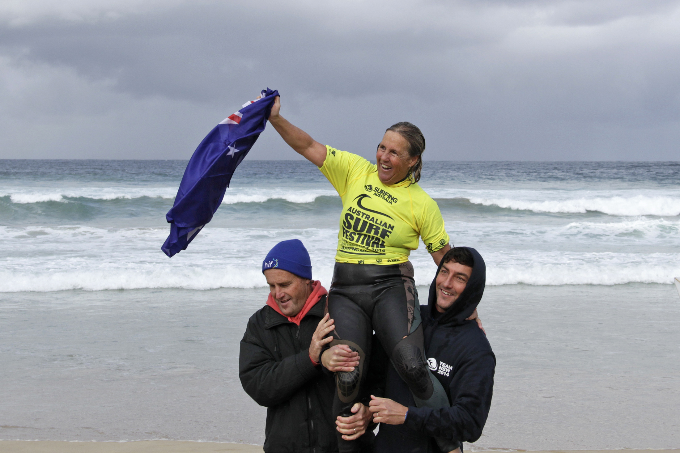 Sandra English Photo: Surfing Australia/Smith